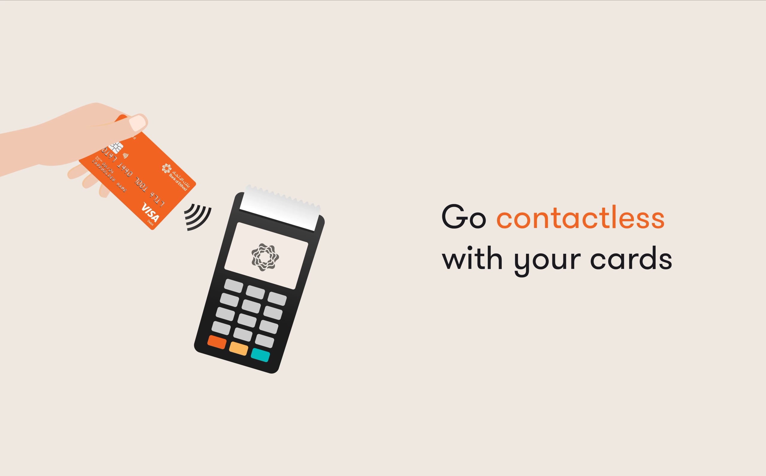 Go contactless with your card