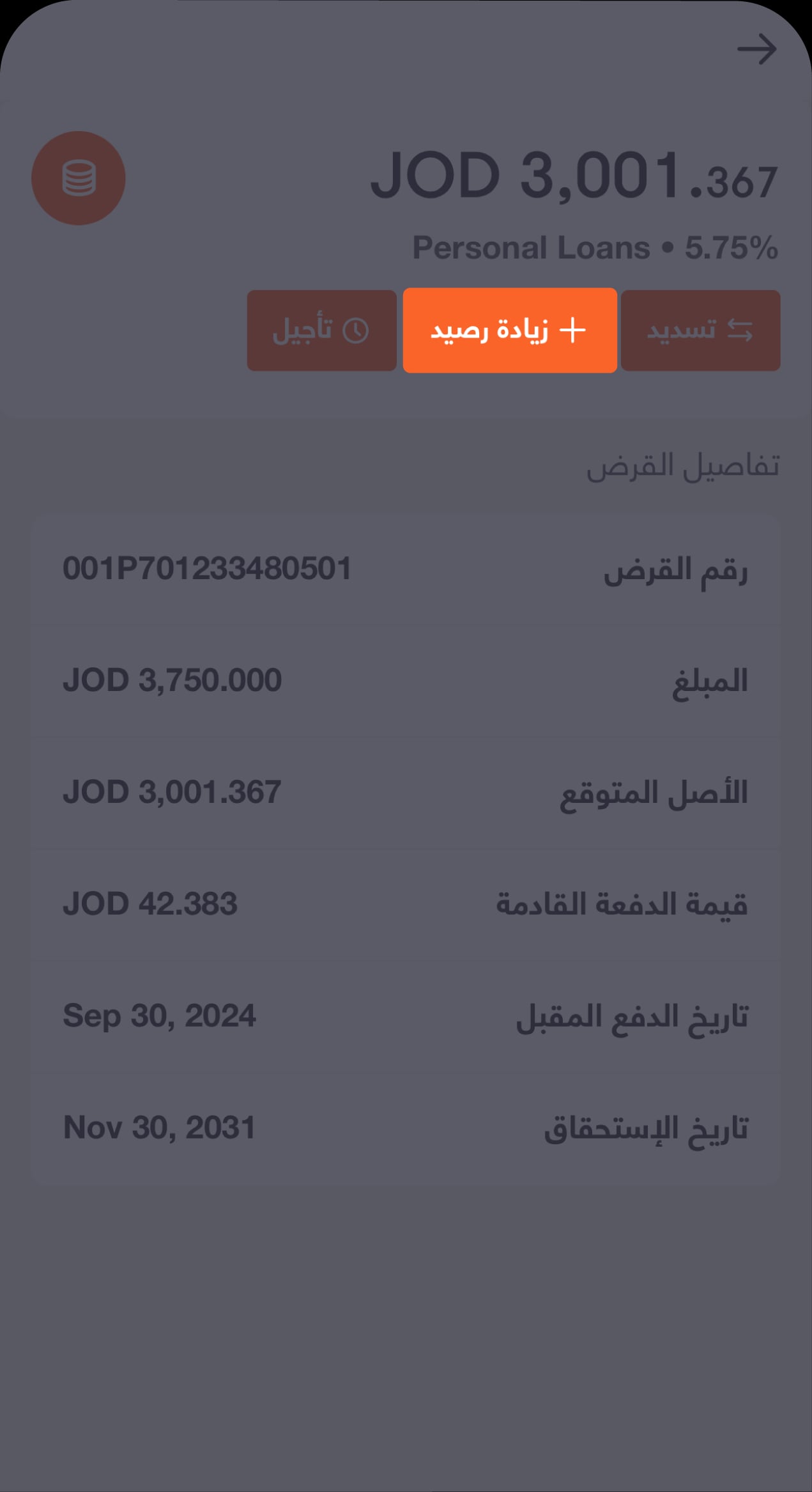 Loan Screens - 03 AR