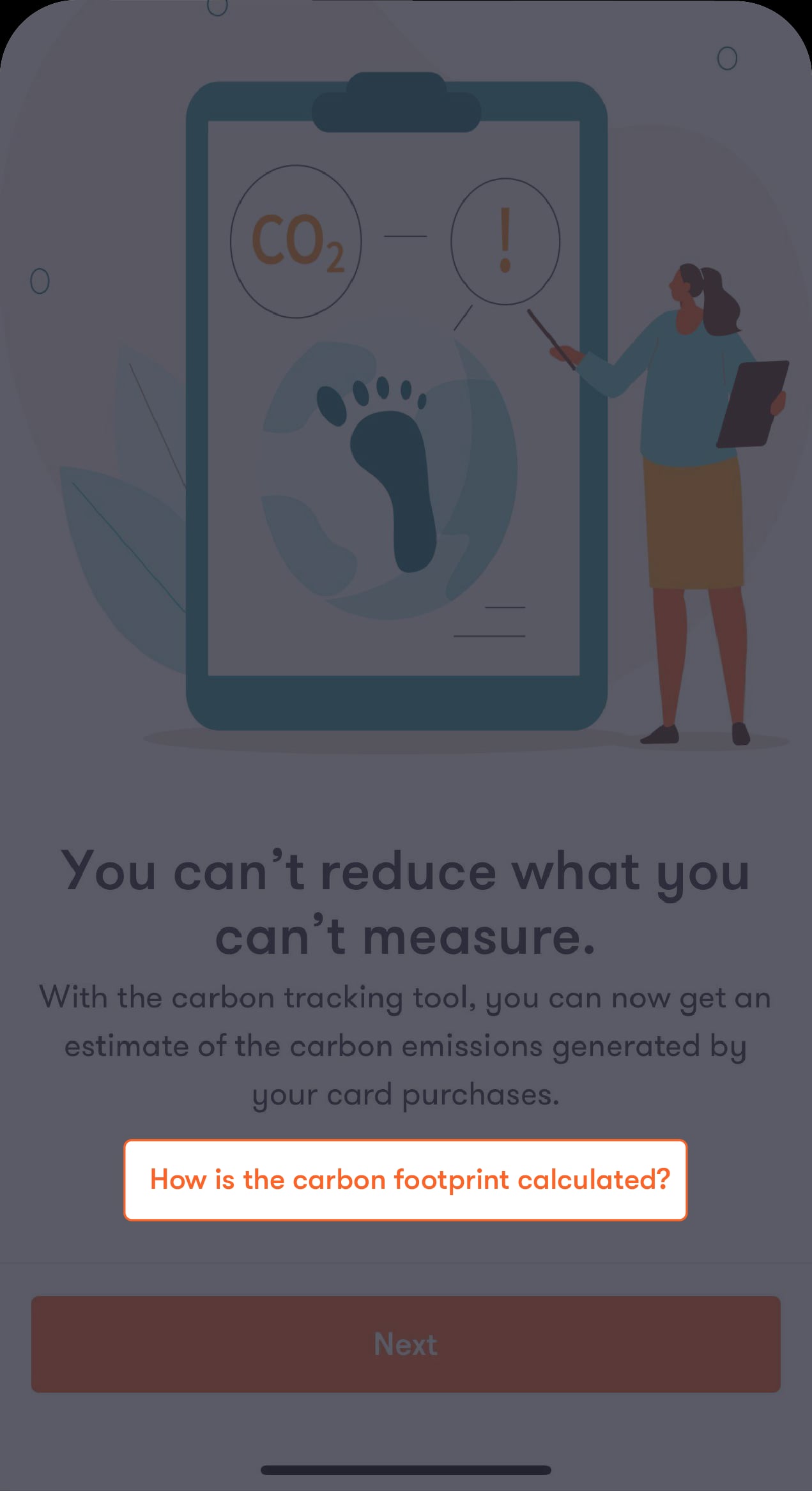 Tap on How to Carbon Calculator Eng