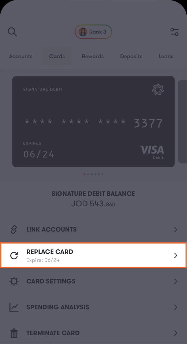 BaE - Knowledge Hub Screens - Card Repalcement_Step-1-EN