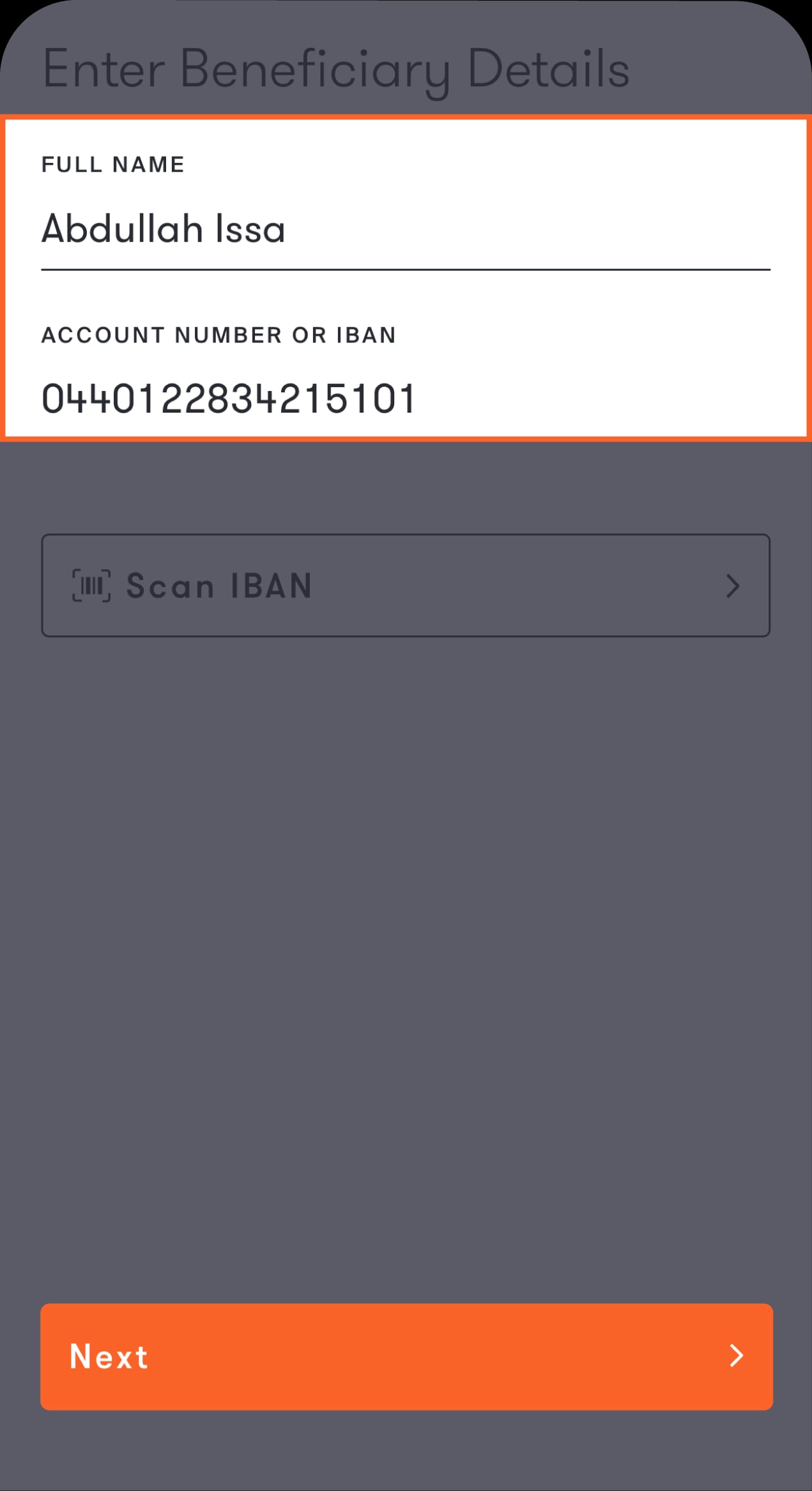 1629 - BAE - Knowledge Hub Screens - Saved beneficiary-ADD-10