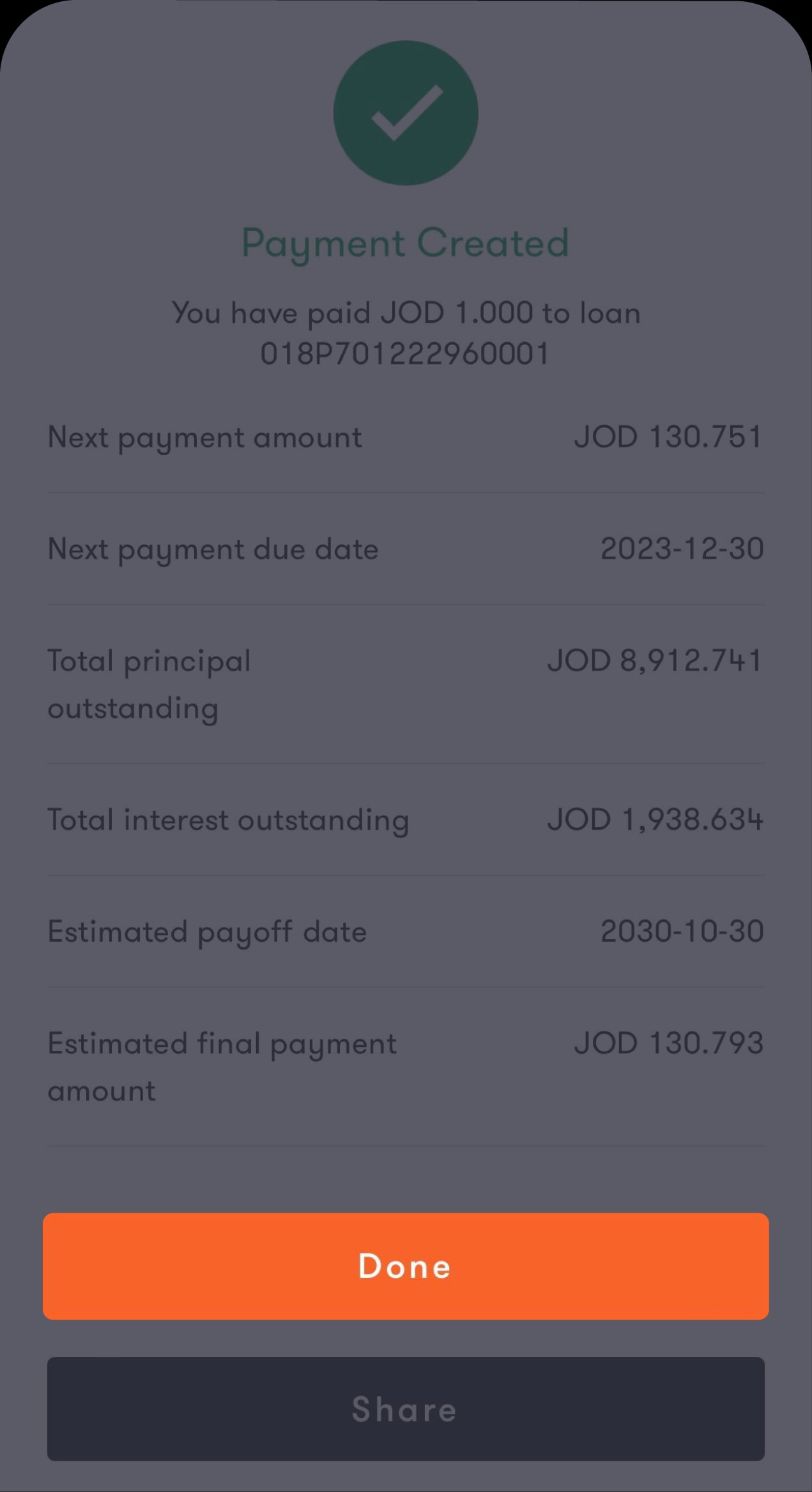 1631 - BAE - Knowledge Hub Screens - Early loan settlement-14