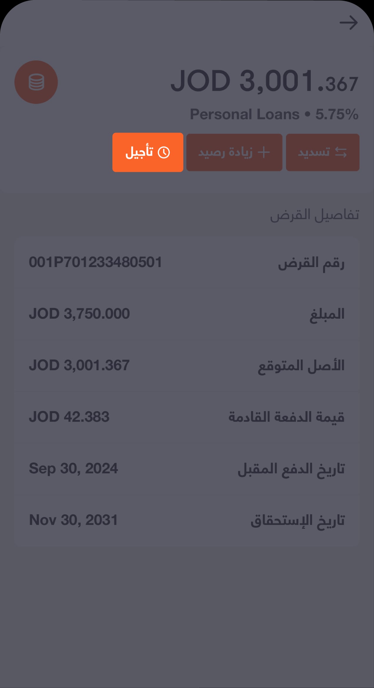 Loan Screens - 04 AR