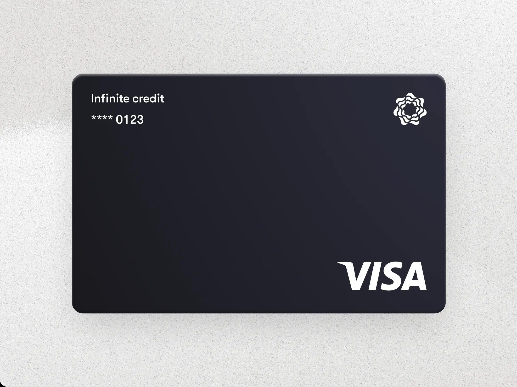 Infinite credit card