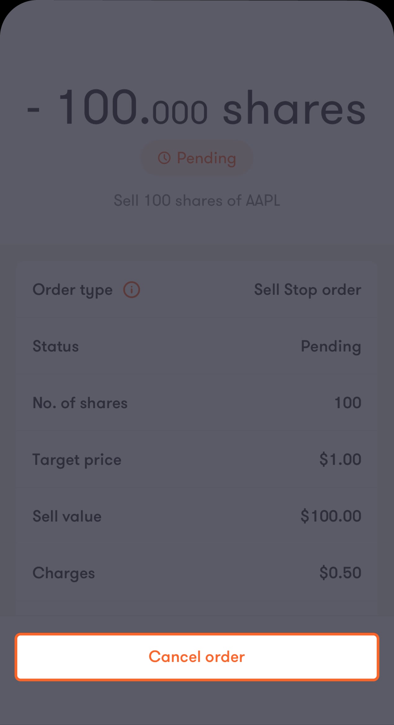 Cancel pending orders 1 EN
