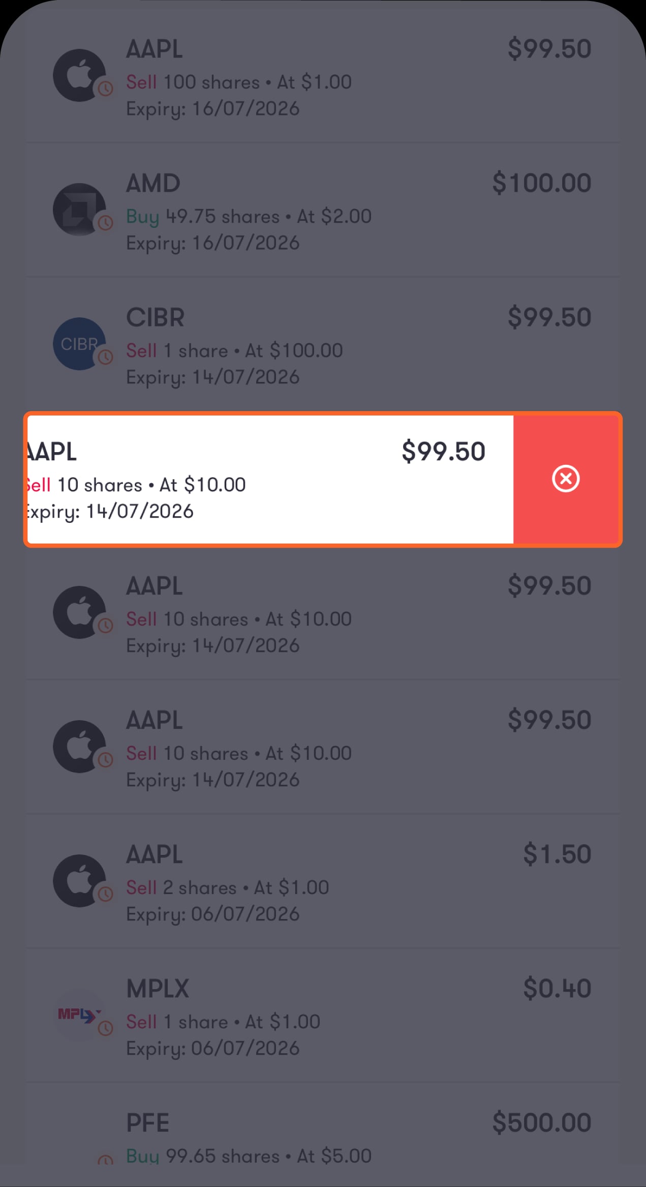 Cancel pending orders 2 EN