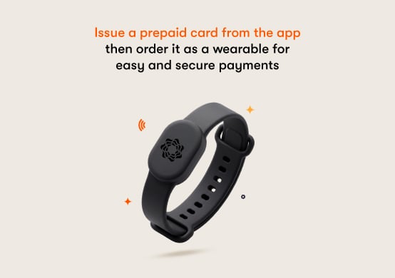 Pay your way with our paybracelet or paylink